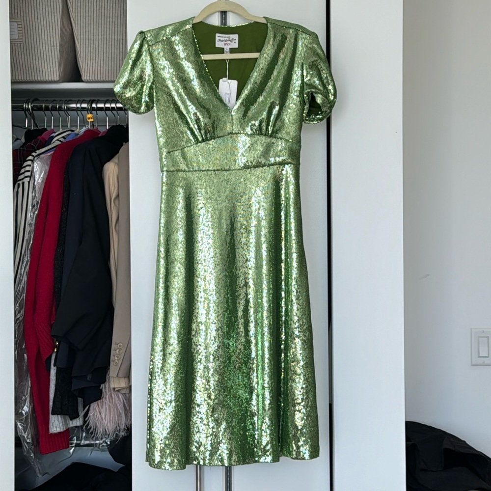 HVN Paula sequin dress size 4